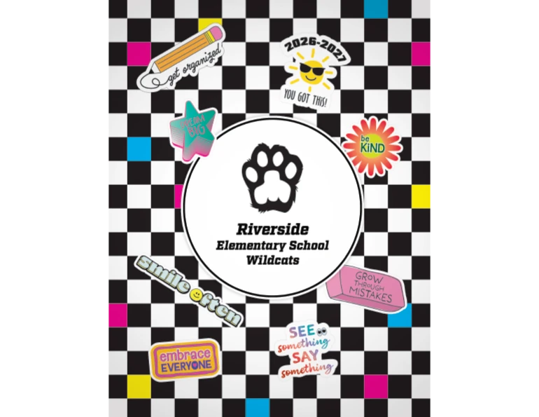 2026-2027 Checkerboard Datebook Cover