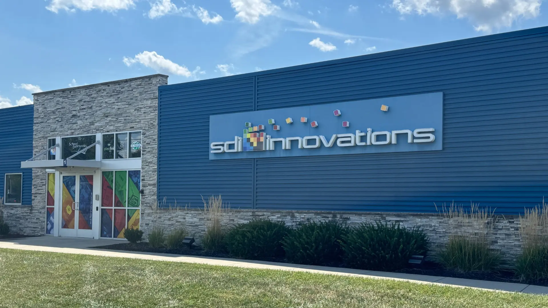 Outdoor shot of SDI Innovations building