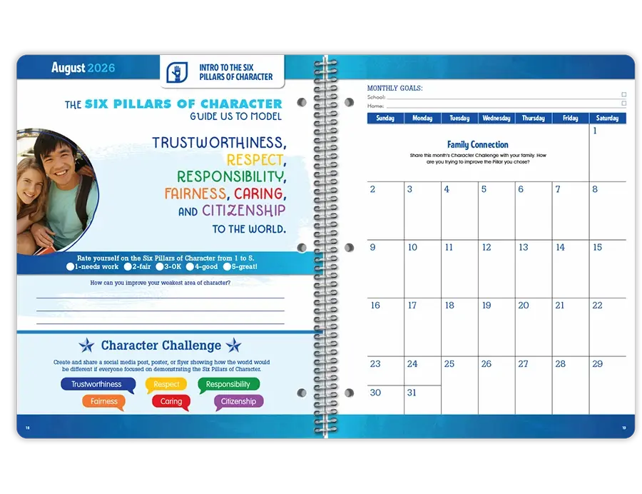 CHARACTER COUNTS!® planner